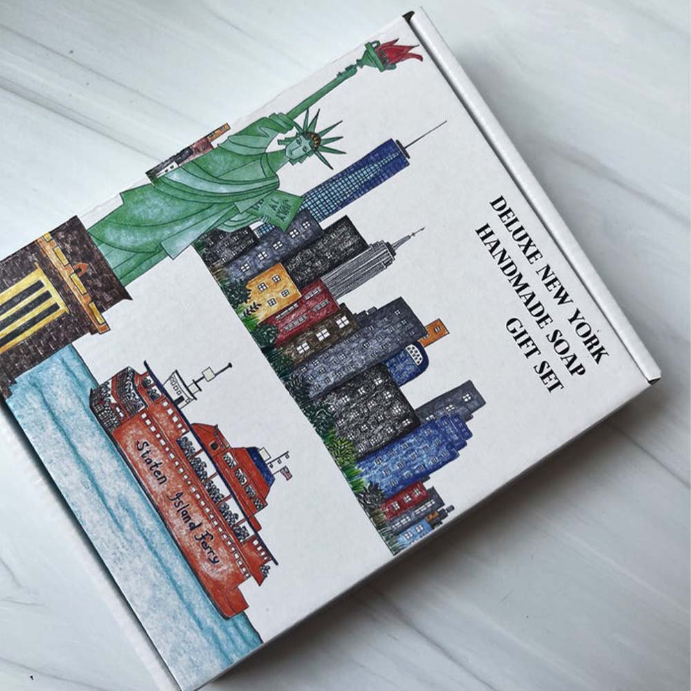 Deluxe Gift Set (4) New York Handmade Soap by Mumu Bath