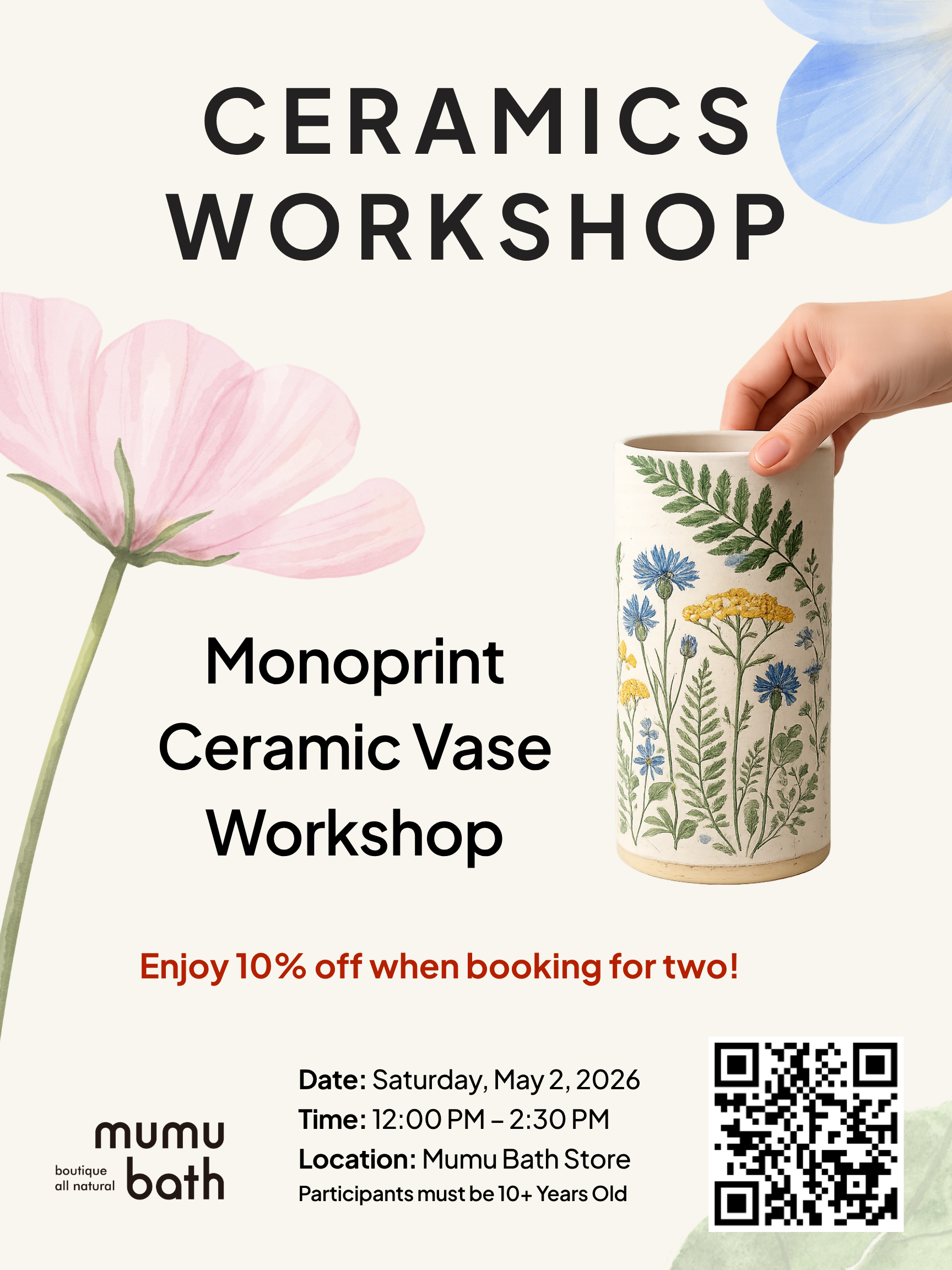 Ceramics Workshop - Mumu Bath