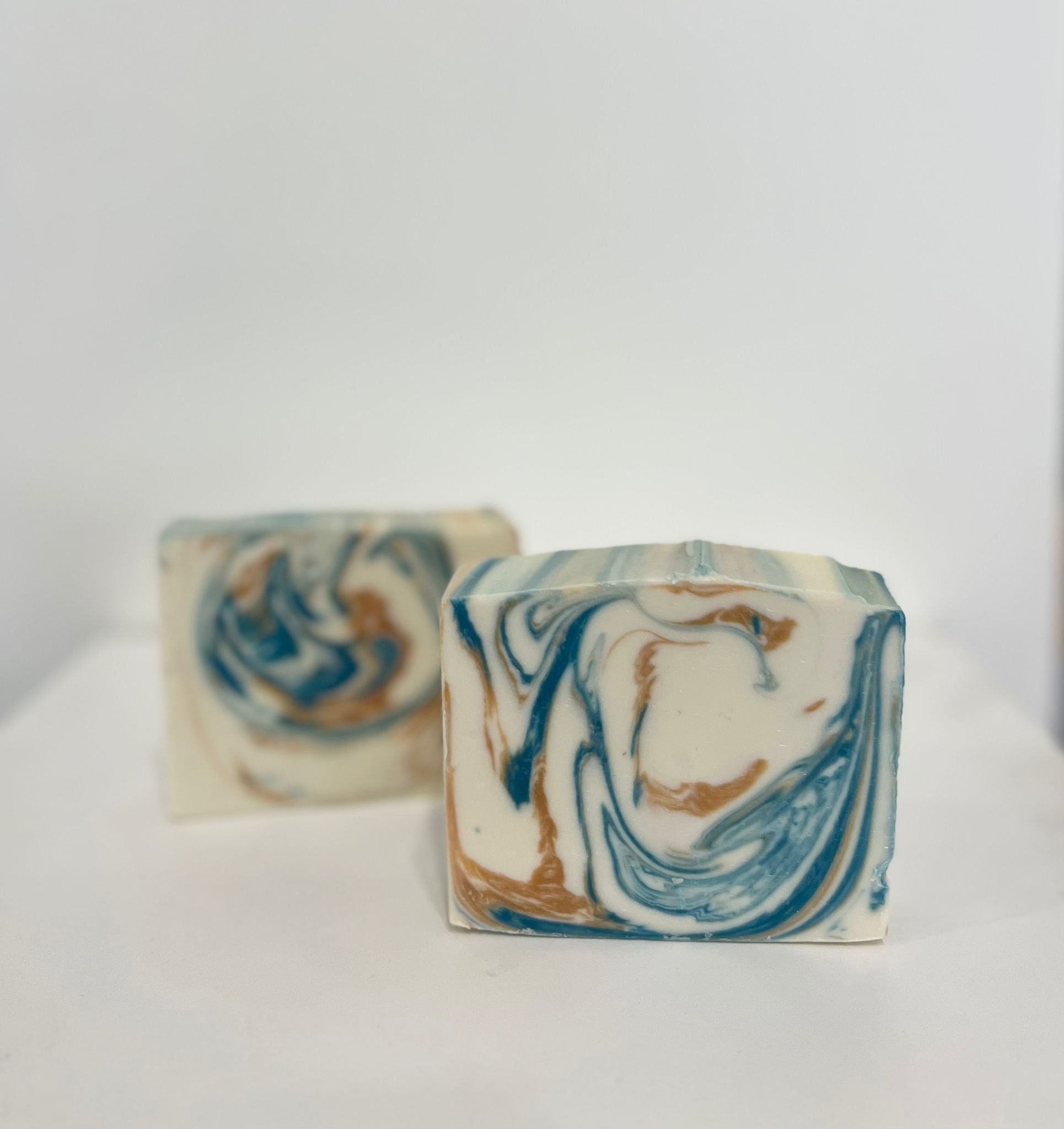2x Coconut and Pineapple Soap bars handmade by Mumu Bath