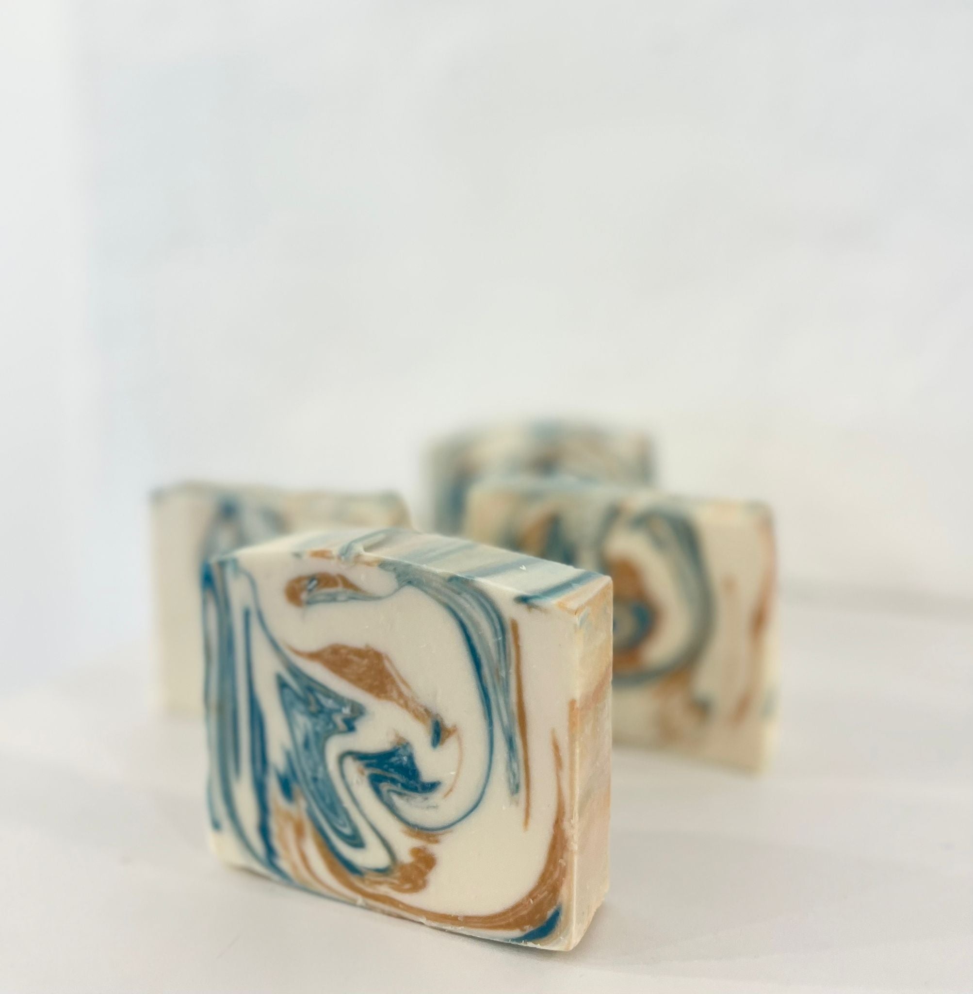 4 x Coconut and Pineapple Soap bars handmade by Mumu Bath