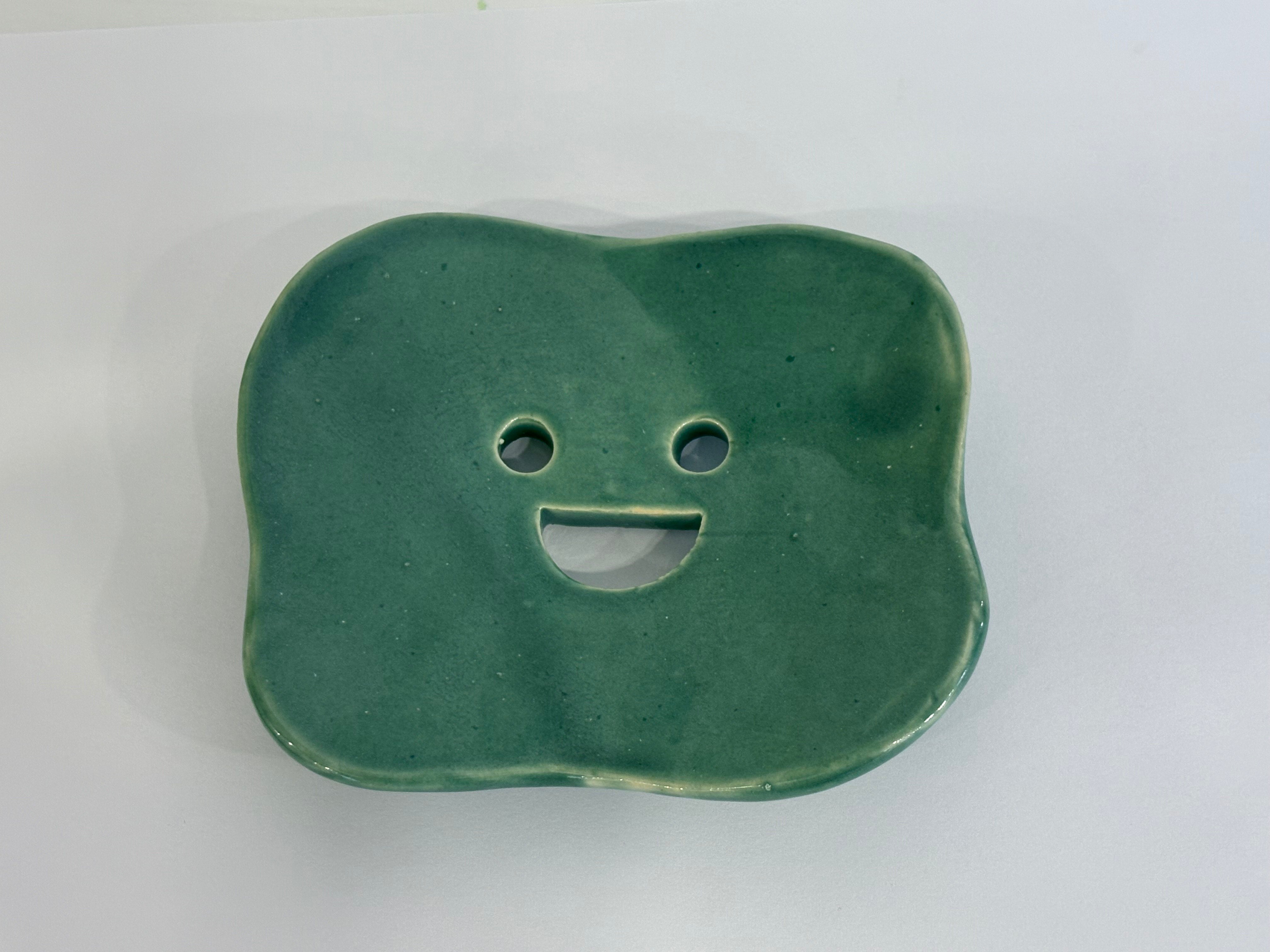 Smiley Ceramic Soap Dish - Mumu Bath