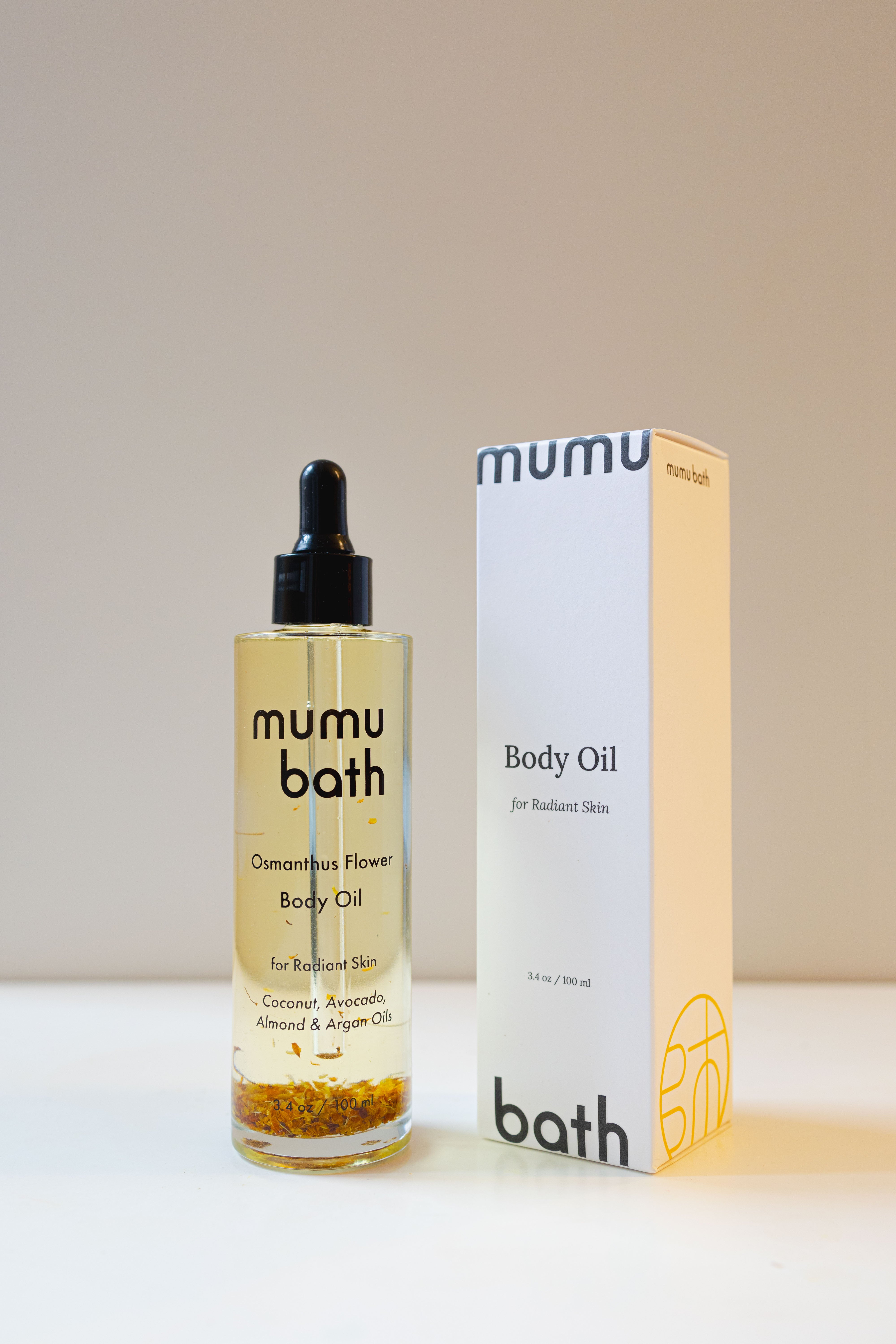 Osmanthus Flower Body Oil - Mumu Bath