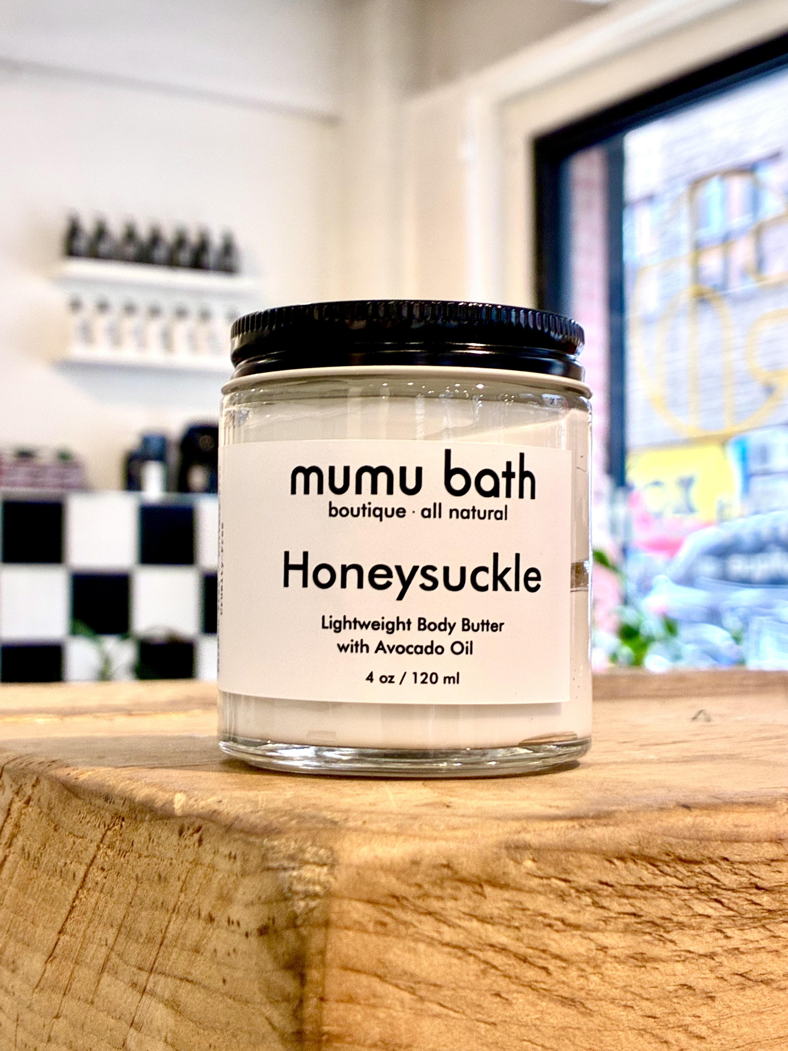 Honeysuckle Lightweight Body Butter - Mumu Bath