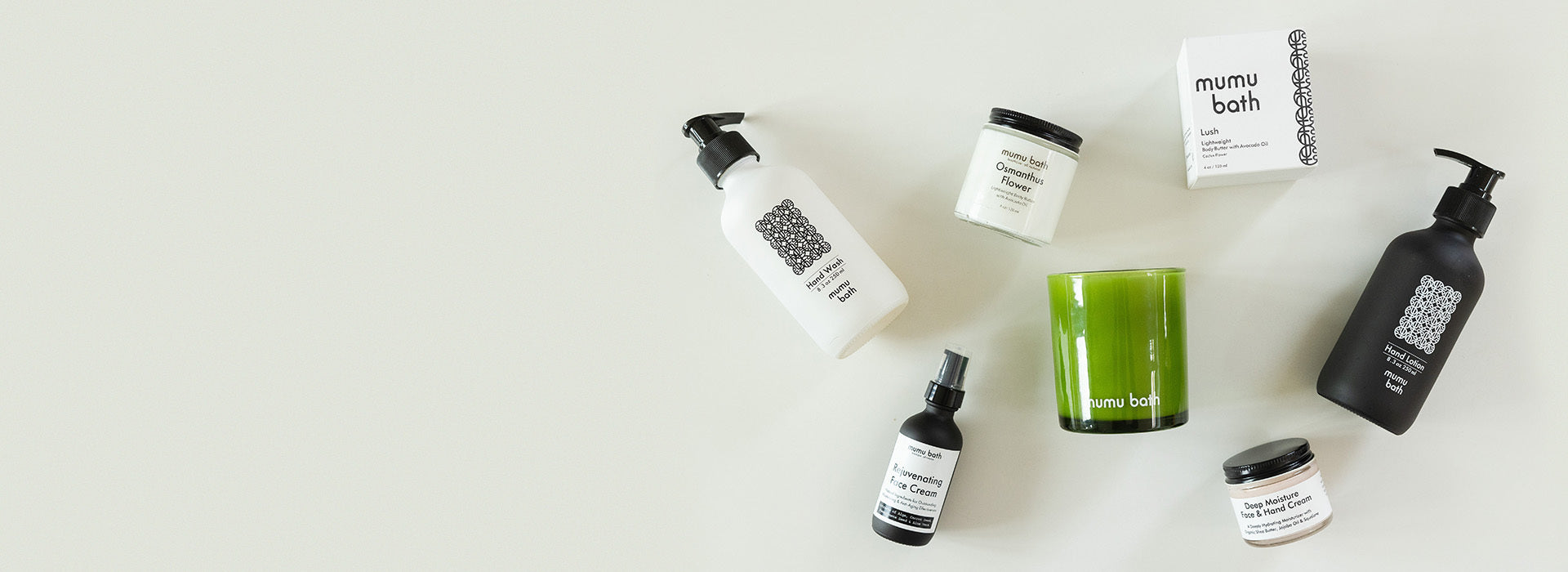 Glow Up Daily with Mumu Bath beauty product range