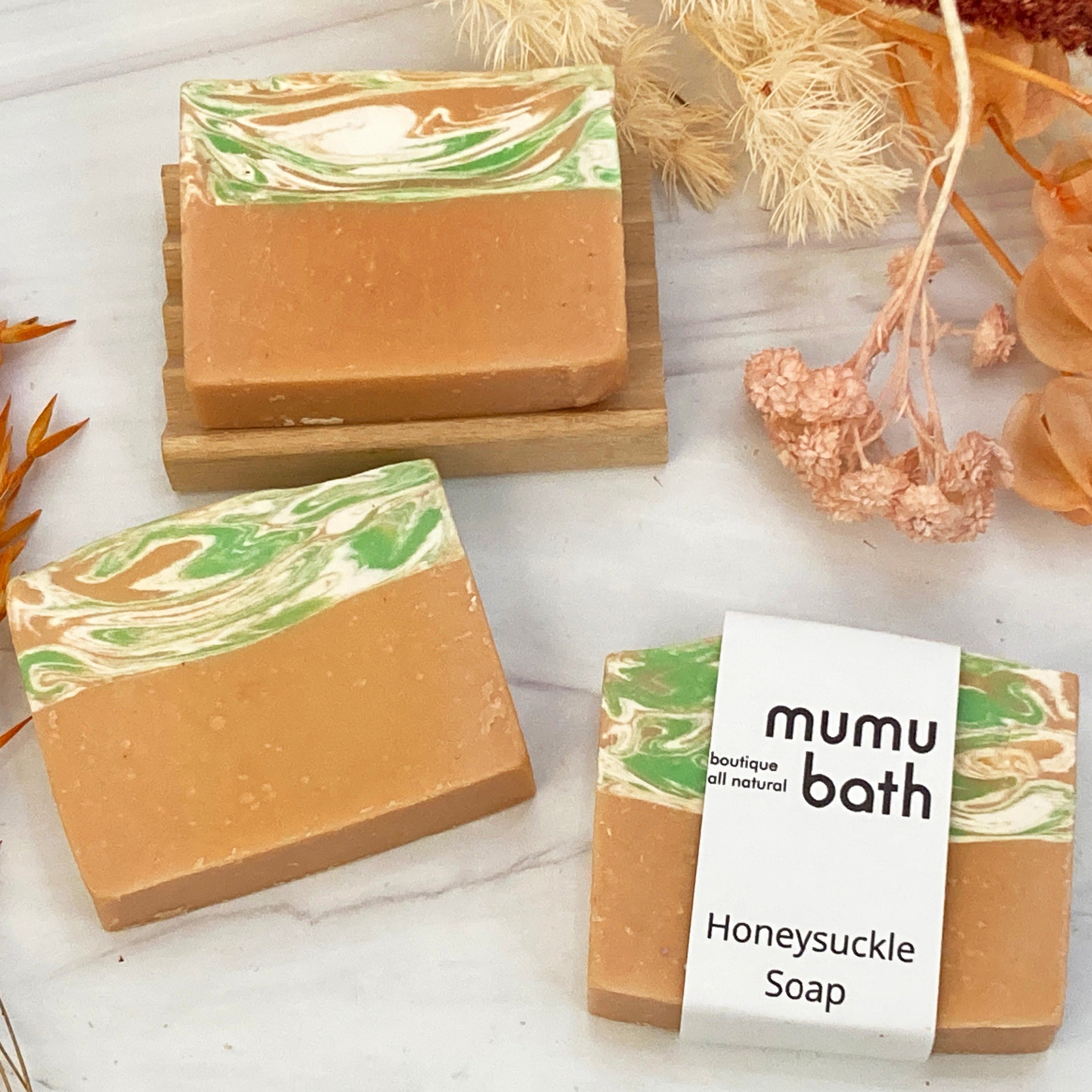 Boutique all-natural Honeysuckle Soap - Mumu Bath