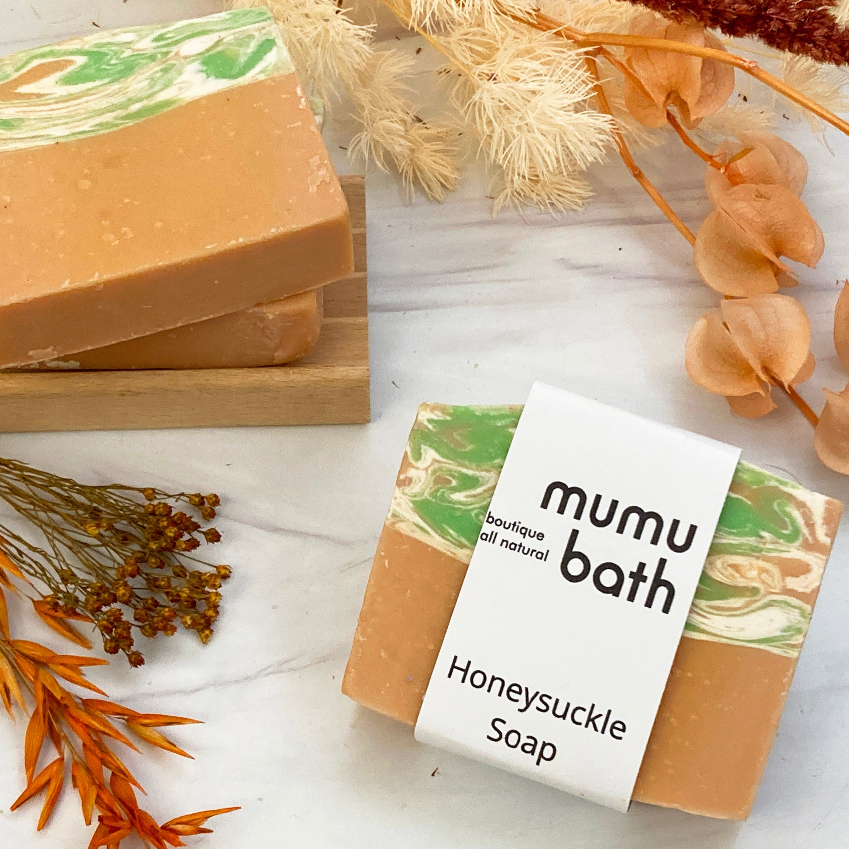 Delight Your Senses with a Honeysuckle Soap Bar - Mumu Bath