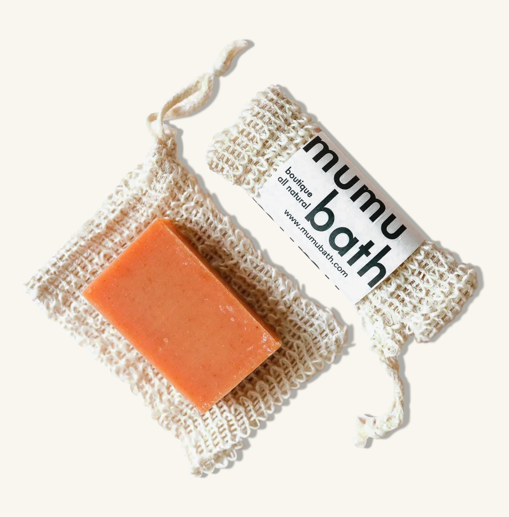 Exfoliating Soap Saver Pouch - Mumu Bath