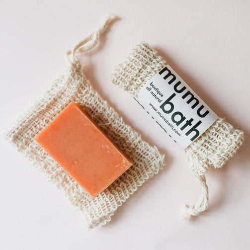 Agave Exfoliating Soap Saver Pouch - Mumu Bath