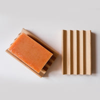 Zigzag Beechwood Soap Dish - Mumu Bath