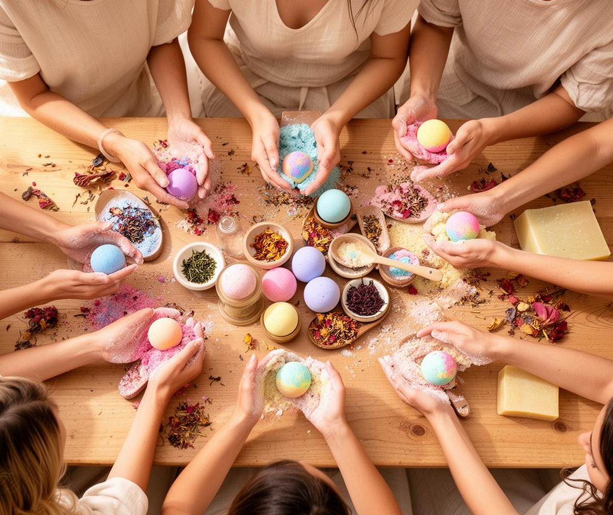 Create, Connect, & Celebrate at Mumu Bath.