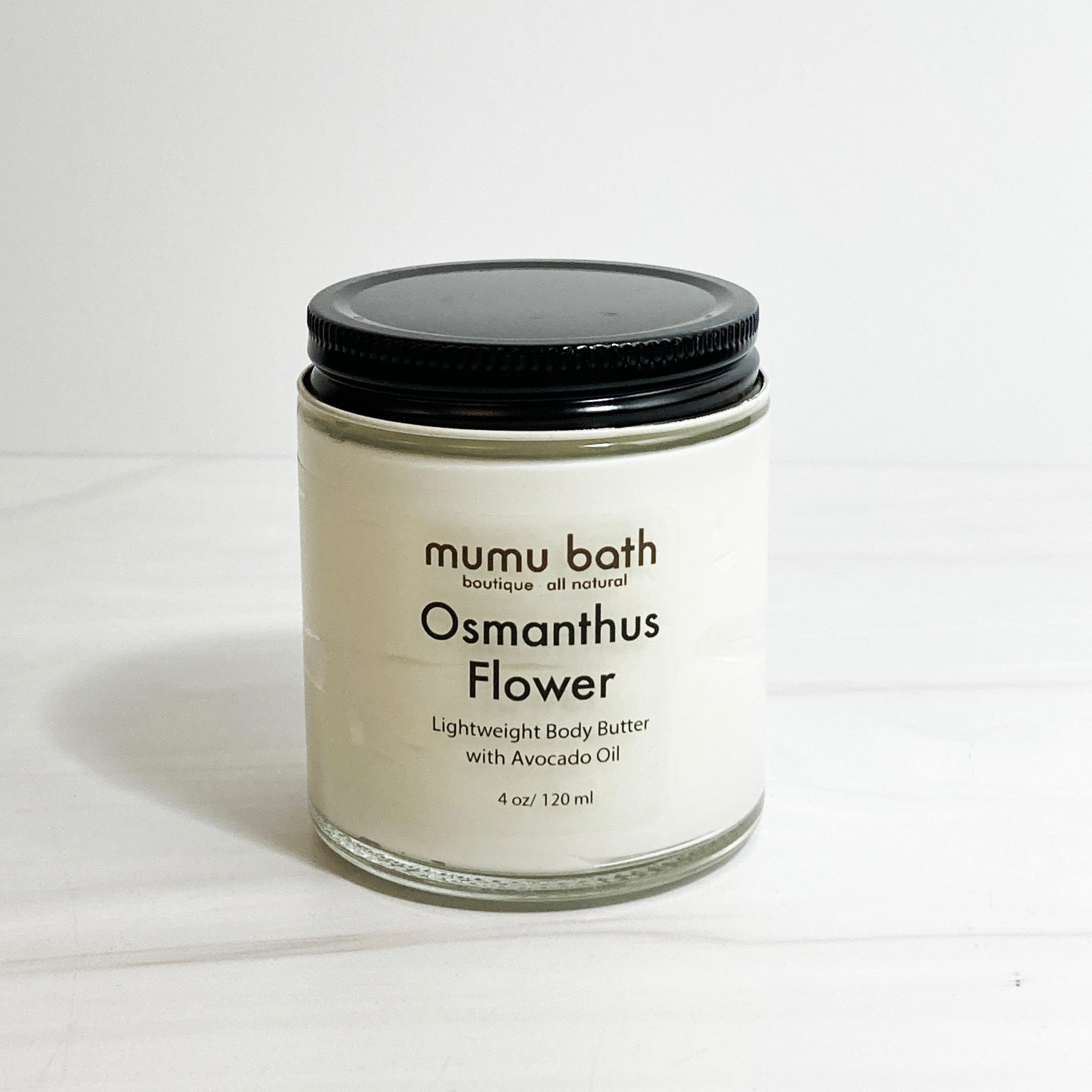 Osmanthus Flower Lightweight Body Butter - Mumu Bath