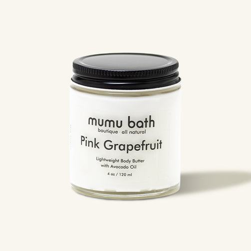 Pink Grapefruit Lightweight Body Butter - Mumu Bath