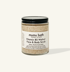 Vitamin B5 Walnut Face and Body Scrub