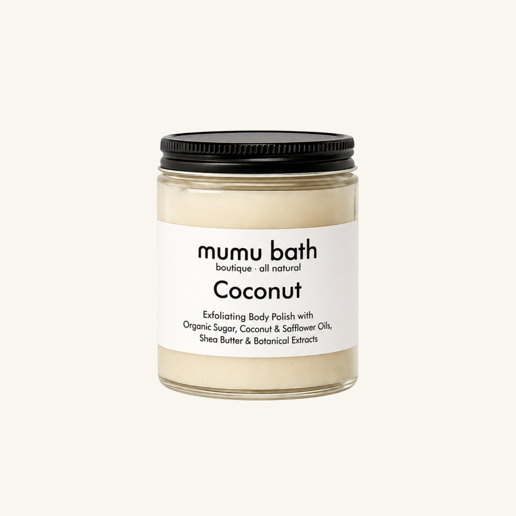 Exfoliating Body Scrub - Coconut - Mumu Bath