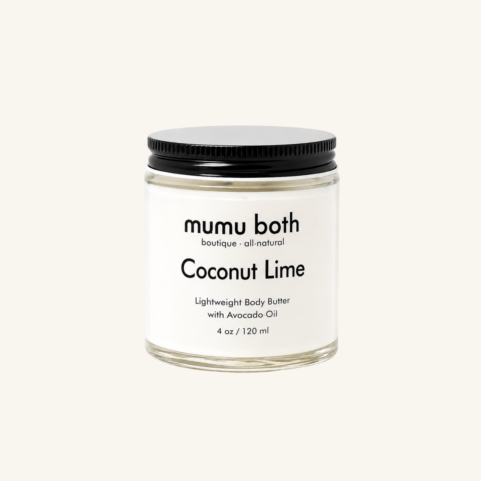 Coconut Lime Lightweight Body Butter - Mumu Bath
