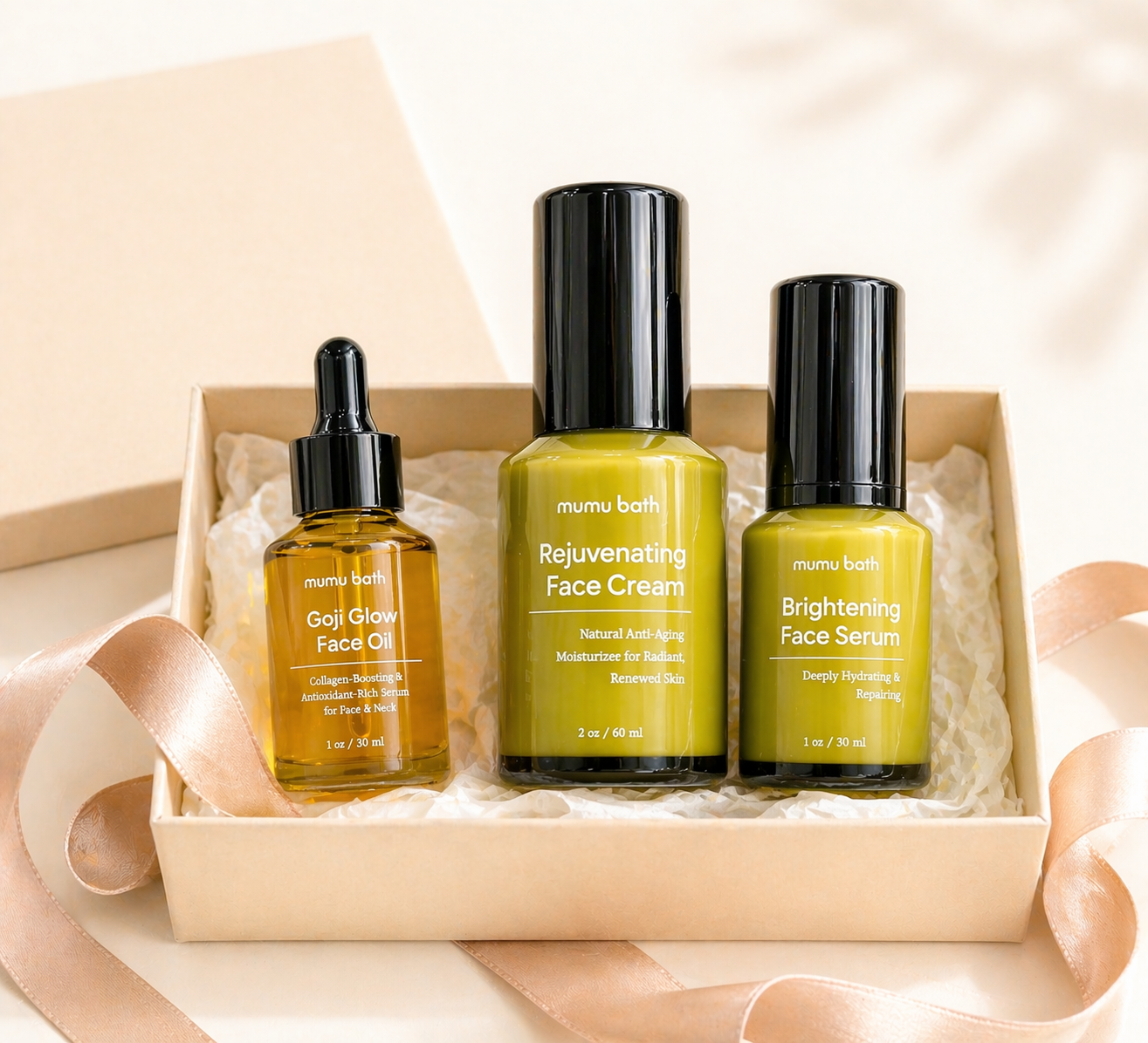 Facial Radiance Renewal Set - Mumu Bath