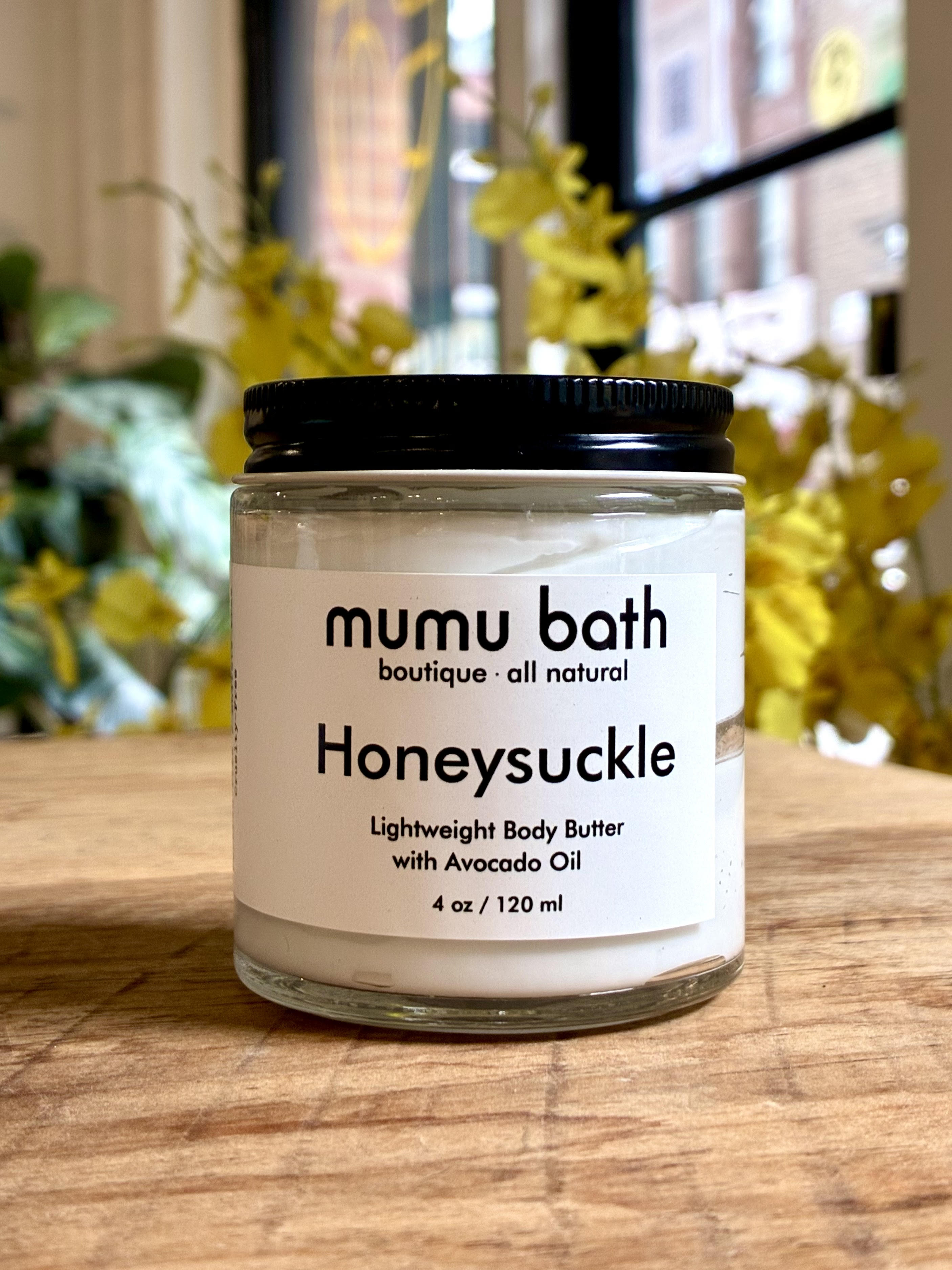 Honeysuckle Lightweight Body Butter - Mumu Bath