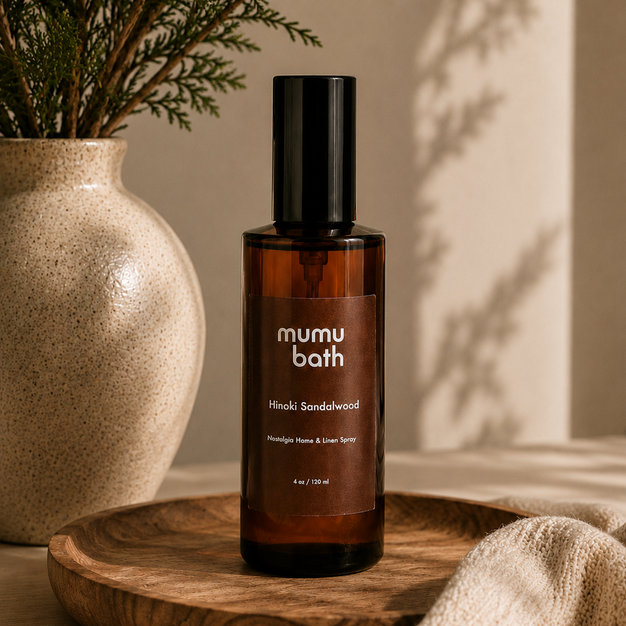 Room Spray- Hinoki Sandalwood - Mumu Bath