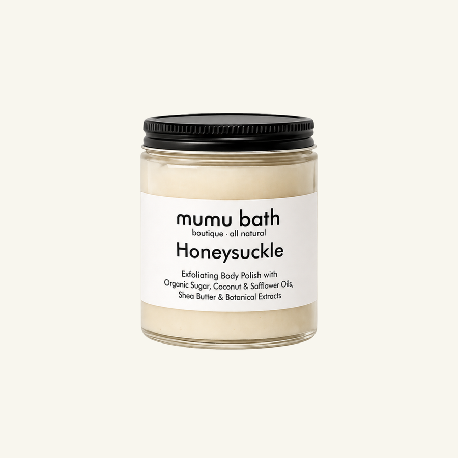 Exfoliating Body Scrub - Honeysuckle - Mumu Bath