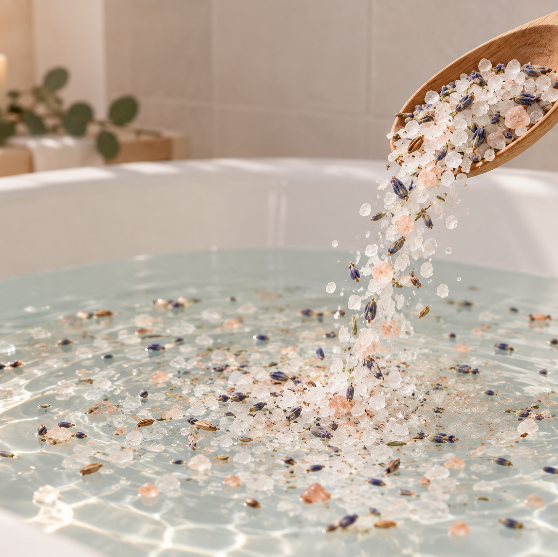 Premium Bath Salts - Lavender Woods