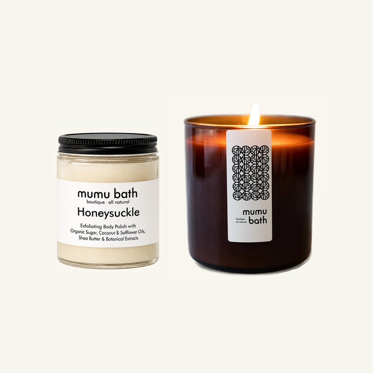 Candle & Scrub Gift Box - Mumu Bath