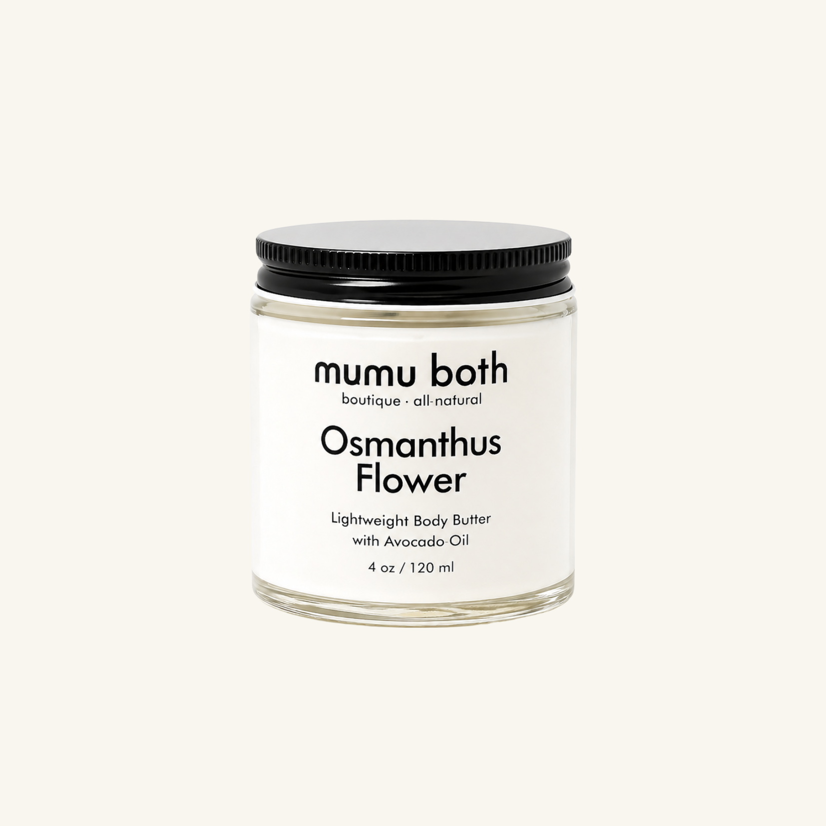 Osmanthus Flower Lightweight Body Butter - Mumu Bath