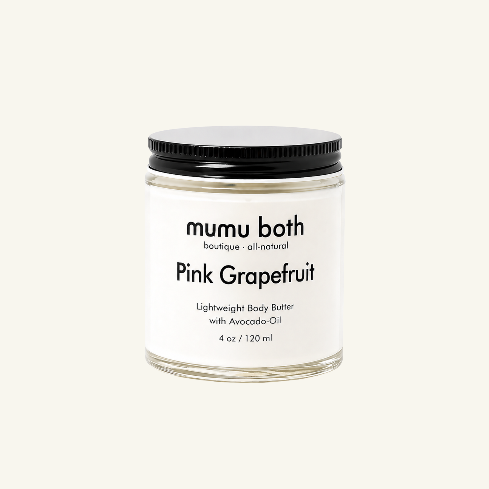 Pink Grapefruit Lightweight Body Butter - Mumu Bath