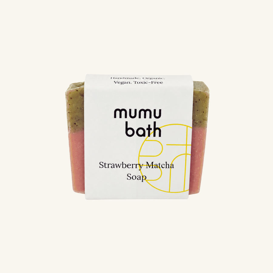 Strawberry Matcha Soap - Mumu Bath