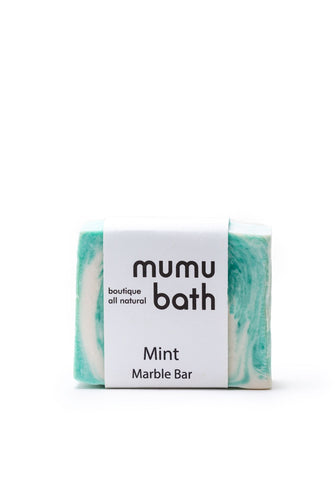 Mint Marble Bar - Mumu Bath